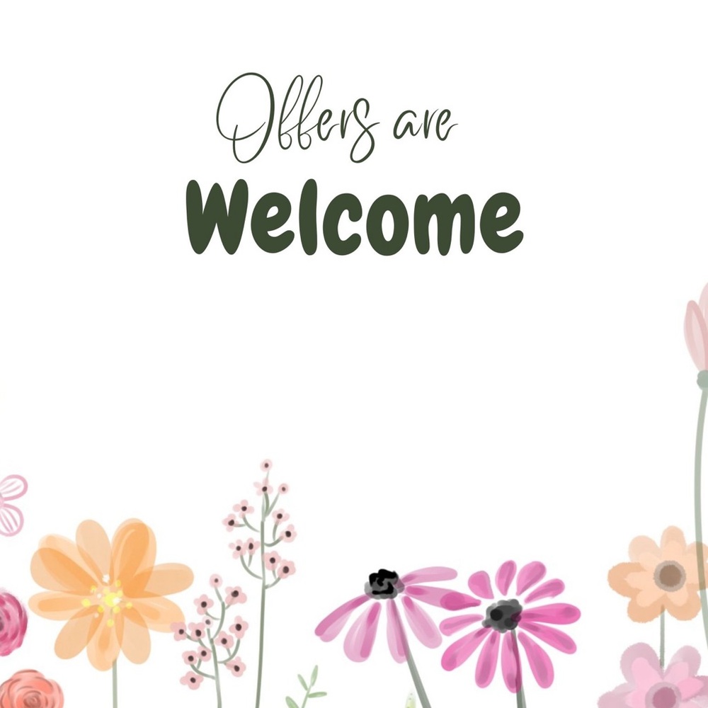 Any offers are welcome!